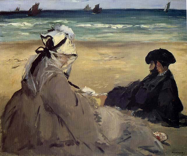 Edouard Manet, Sulla spiaggia, 1873